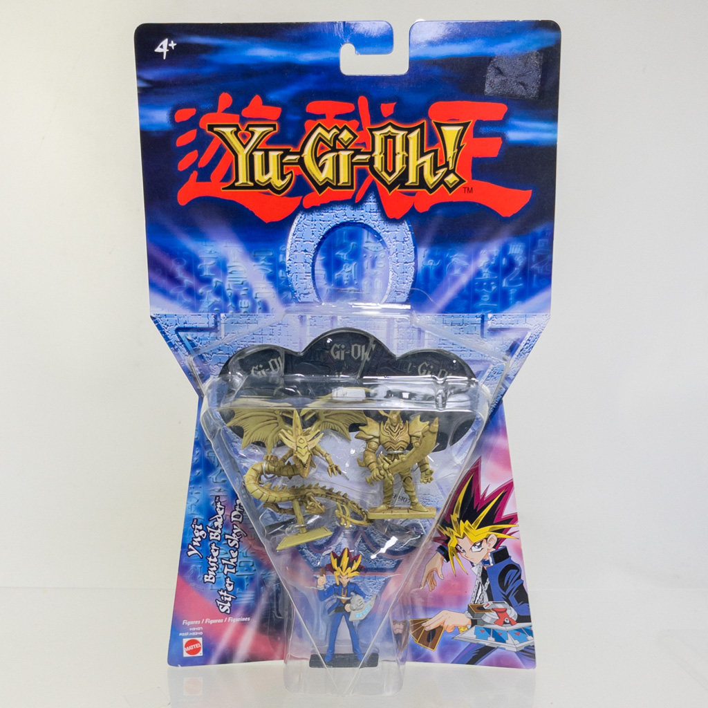 Mattel - Yu-Gi-Oh Action Figures (Yugi Buster Blader Slifer The Sky Dragon) *NON-MINT*