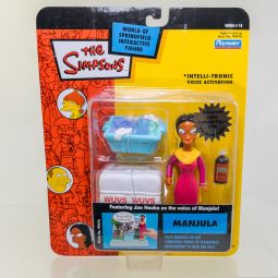 Playmates - The Simpsons - Interactive Manjula Figure *NON-MINT*
