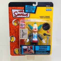 Playmates - The Simpsons - Interactive Tuxedo Krusty Figure *NON-MINT*