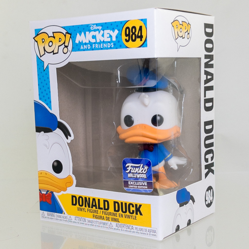 Funko POP! Mickey and Friends Vinyl Figure - DONALD DUCK #984 (Exclusive) *NON-MINT*