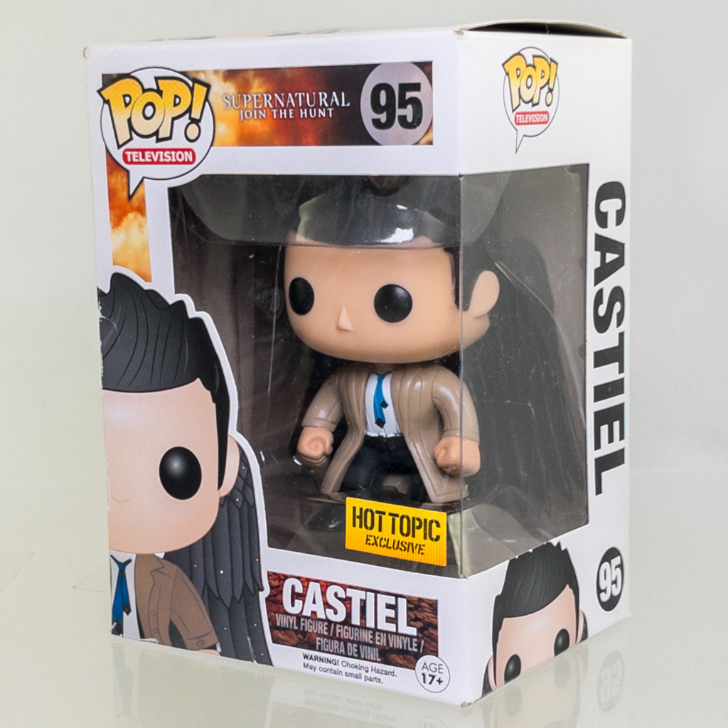 castiel funko keychain
