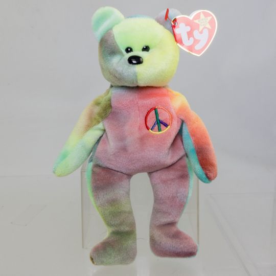 Tush Tag Ty Beanie Baby Peace Bear TY Beanie Baby VALENTINO The