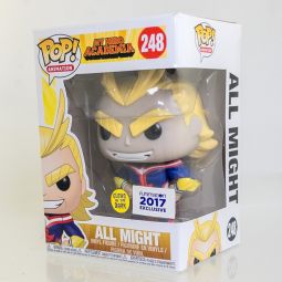Funko POP! Animation - My Hero Academia Vinyl Figure - ALL MIGHT (Glow) #248 (Exclusive) *NON-MINT*