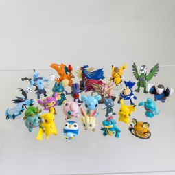 Lot of 23 Pokemon Figures (Charizard Pikachu Bulbasaur Dedenne Jigglypuff Lapras & More!) *LOOSE*