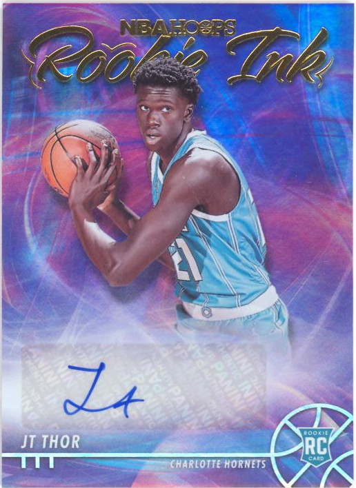 Panini 2021-2022 NBA Hoops Basketball - JT THOR (Rookie Ink Auto Card) No. RI-JT