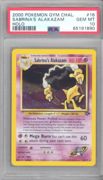 Alakazam da Sabrina / Sabrina's Alakazam (16/132), Busca de Cards