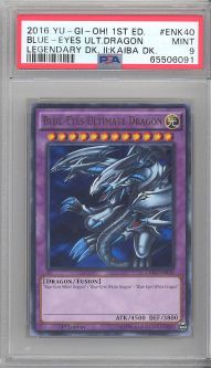 PSA 9 - Yu-Gi-Oh Card - LDK2-ENK40 - BLUE-EYES ULTIMATE DRAGON (ultra) MINT
