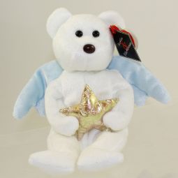 TY Beanie Baby - STAR the Angel Bear ( w/ Bon Ton & Elder Beerman Tag )