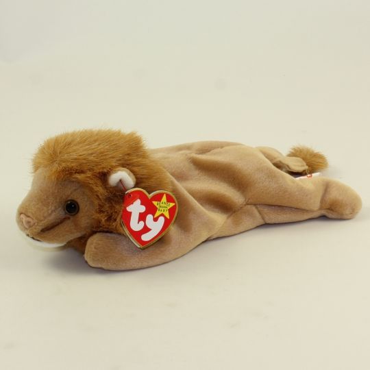 roary the lion beanie baby