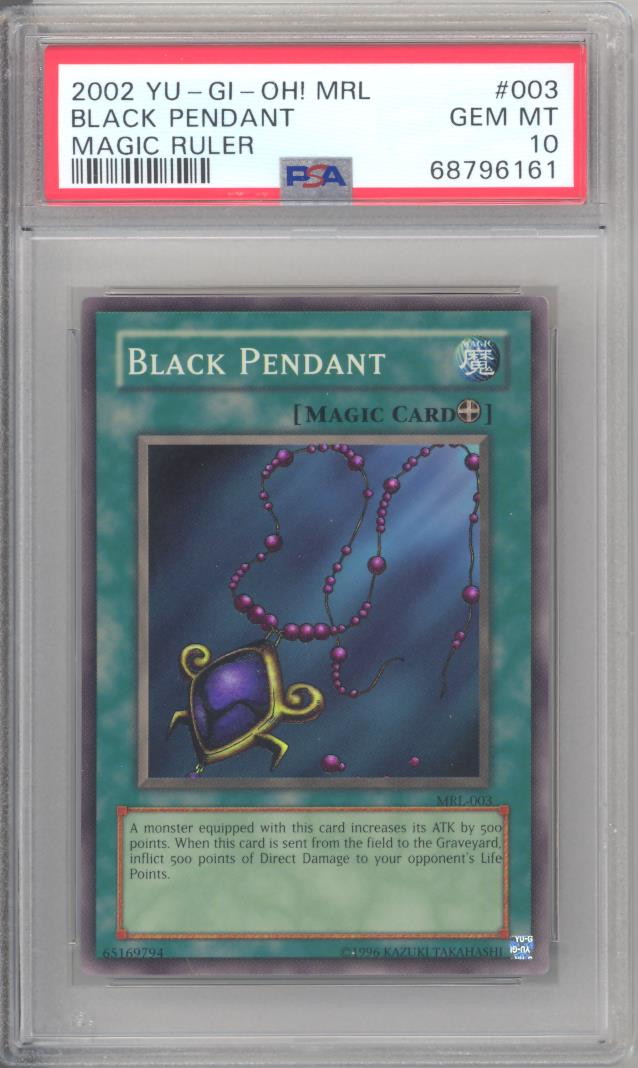 グランドセール 漫画 Card Yu-Gi-Oh - 10 PSA - rare (super PENDANT BLACK - MRL-003 遊戯王OCG デュエルモンスターズ