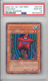 PSA 10 - Yu-Gi-Oh Card - MRD-109 - STAR BOY (rare) - GEM MINT