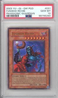 PSA 10 - Yu-Gi-Oh Card - PGD-031 - FUSHIOH RICHIE (ultra rare holo) - GEM MINT