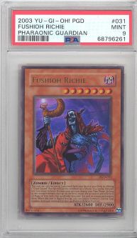 PSA 9 - Yu-Gi-Oh Card - PGD-031 - FUSHIOH RICHIE (ultra rare holo) - MINT