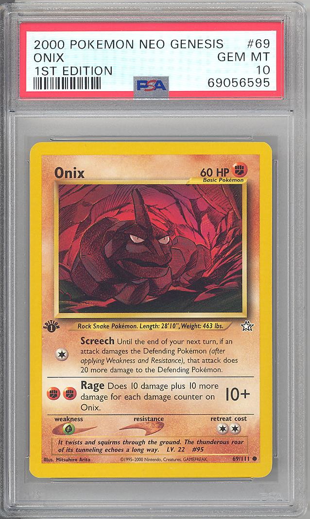 Onix (69/111) [Neo Genesis 1st Edition]