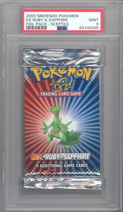 2003 pokemon booster box 2003 POKEMON AQUAPOLIS TYRANITAR BOOSTER PACK PSA 10 – lowpopping