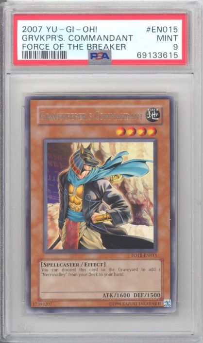 yugioh gravekeeper cards Yu-Gi-Oh! - Gravekeeper's Spy (SDMA-EN007) - Structure Deck: Marik - 1st Edition Mint / near mint condition trading card PSA 9 - Yu-Gi-Oh Card