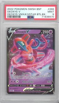 PSA 9 - Pokemon Card Promo #SWSH266 - DEOXYS V (holo-foil) - MINT