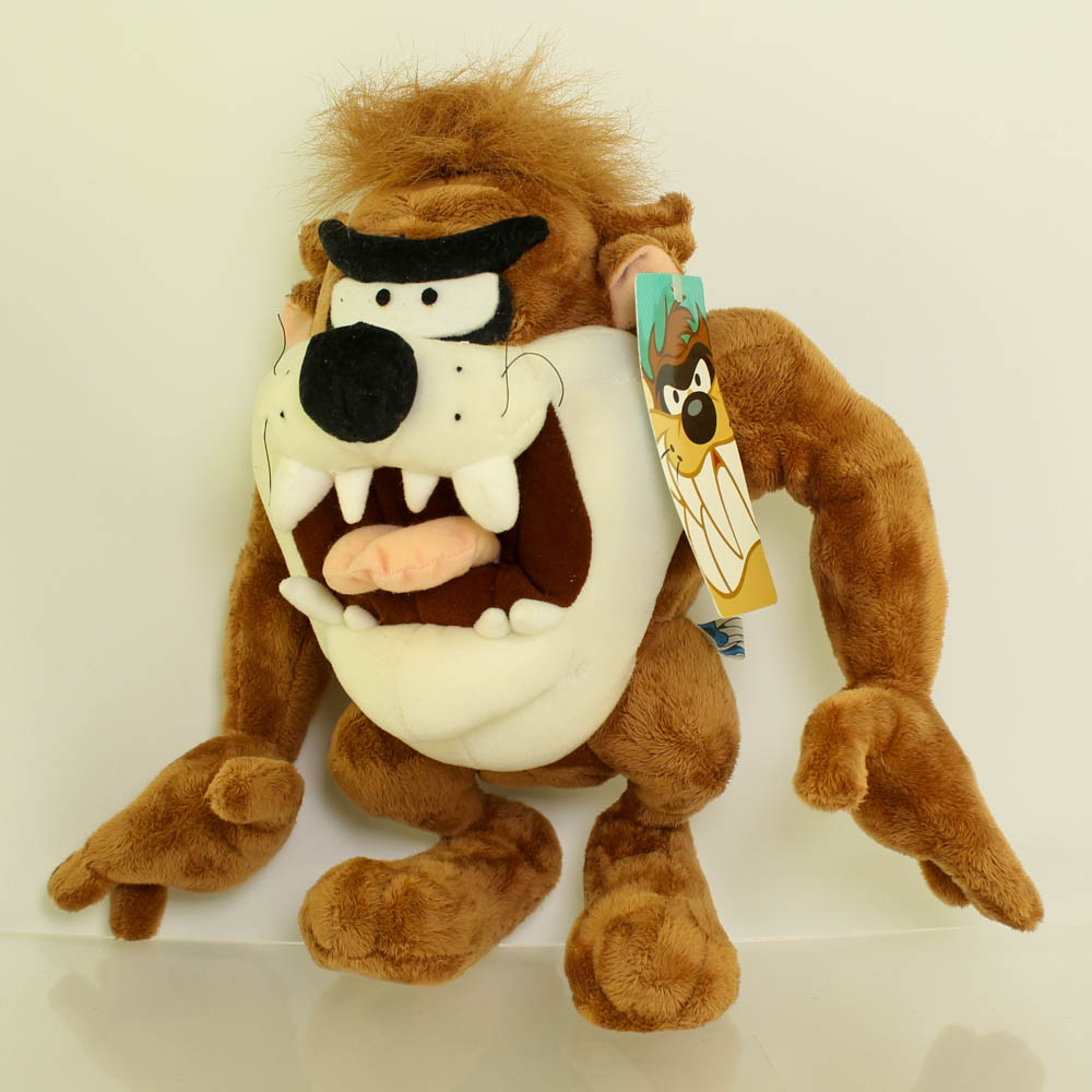 Aurora Vintage Plush TAZ 11 inch NEW w TAG SHOW DISPLAY BBToyStore Toys Plush Trading Cards Action Figures Games online retail store shop sale