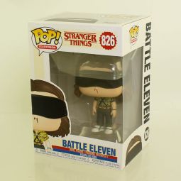 Funko POP! Television - Stranger Things S7 Vinyl Figure - ELEVEN (Battle) #826 *NON-MINT BOX*