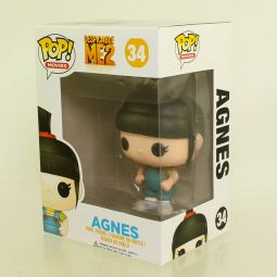 Funko POP! Movies - Vinyl Figure - Despicable Me 2 - AGNES #34 *NON-MINT BOX*