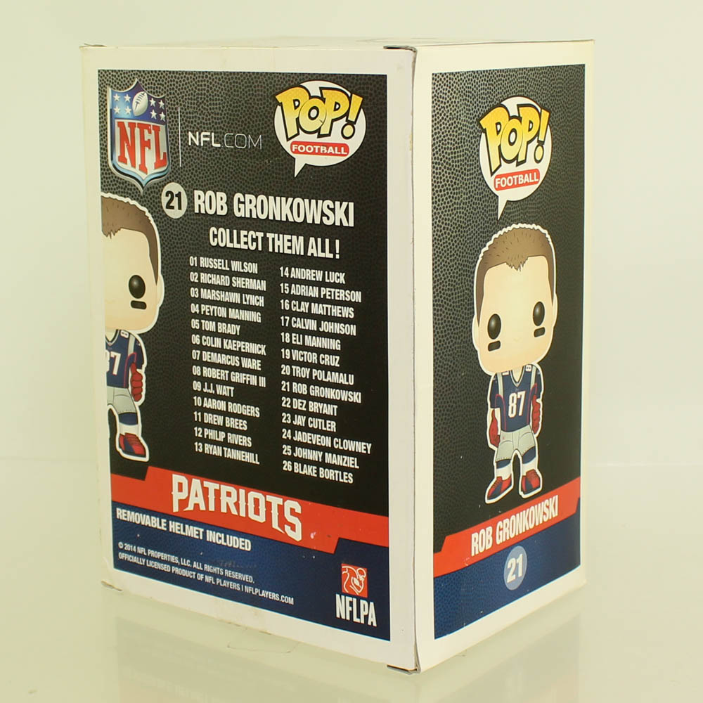 Funko POP! NFL - Vinyl Figure - ROB GRONKOWSKI #21 *NON-MINT BOX