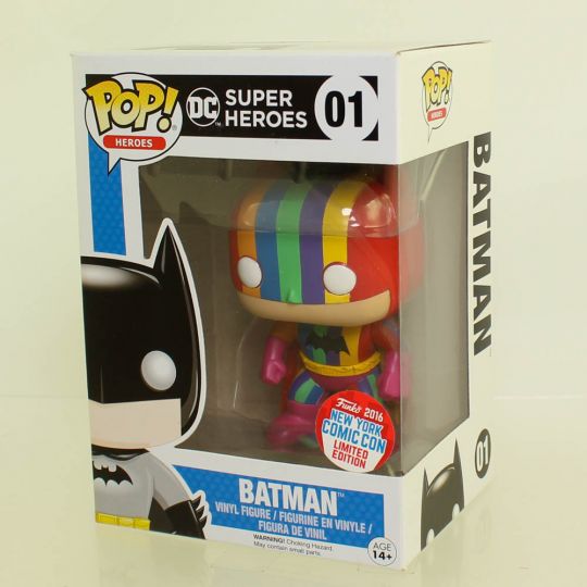 Rainbow batman pop vinyl new arrivals