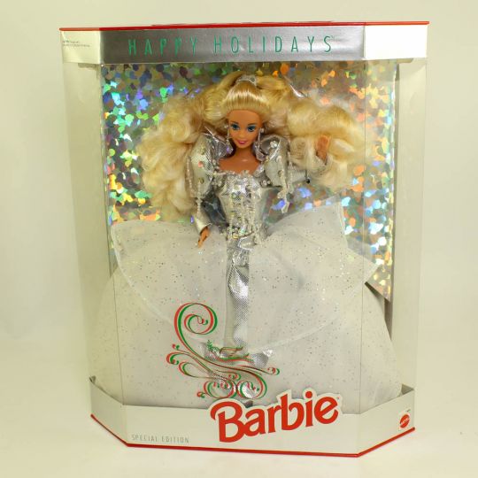 Kreta logo Klein Mattel - Barbie Doll - 1992 Happy Holidays *NON-MINT BOX*: BBToyStore.com - Toys, Plush, Trading Cards, Action Figures & Games online retail store shop sale Kreta logo Klein Mattel - Barbie Doll - 1992 Happy Holidays *NON-MINT BOX*: BBToyStore.com - Toys, Plush, Trading Cards, Action Figures & Games online retail store shop sale