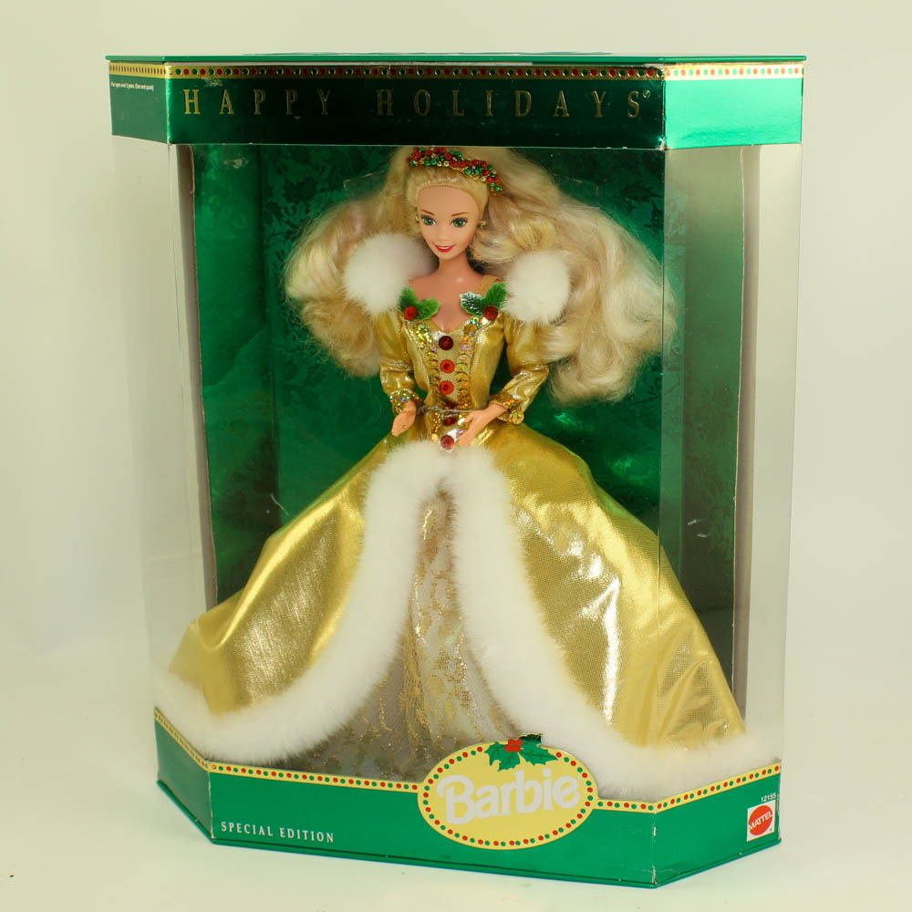 - Barbie Doll - 1994 Happy Holidays *NON-MINT BOX*: BBToyStore.com - Toys, Plush, Trading Cards, Figures & Games retail store shop