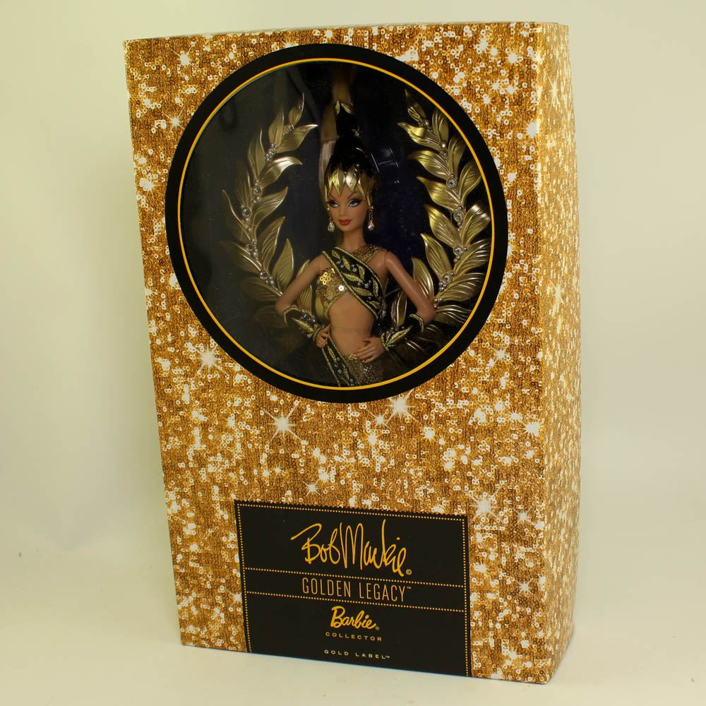 Mattel - Barbie Doll - 2009 Bob Mackie Golden Legacy *NON-MINT BOX*
