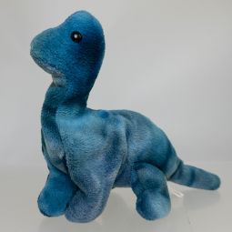 TY Beanie Baby - BRONTY the Dinosaur (No Hang Tag - 1st Gen Tush Tag)