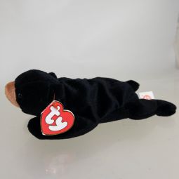 TY Beanie Baby - BLACKIE the Bear (3rd Gen Hang Tag - MWNMTs)