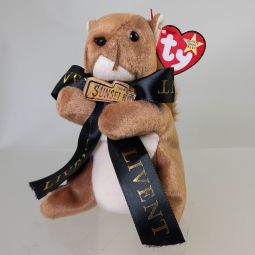 TY Beanie Baby - NUTS the Squirrel ( Livent Musical Version ) MWMTs Canadian