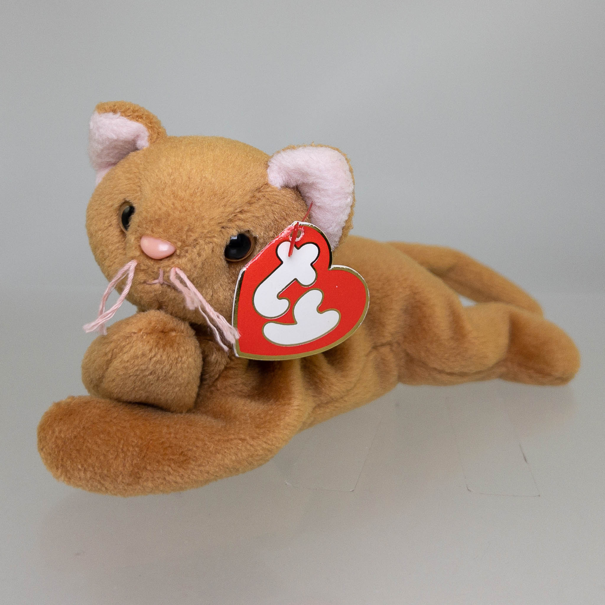 TY Beanie Baby - NIP the Cat (All Gold Version) (3rd Gen Hang Tag - 99% Mint)