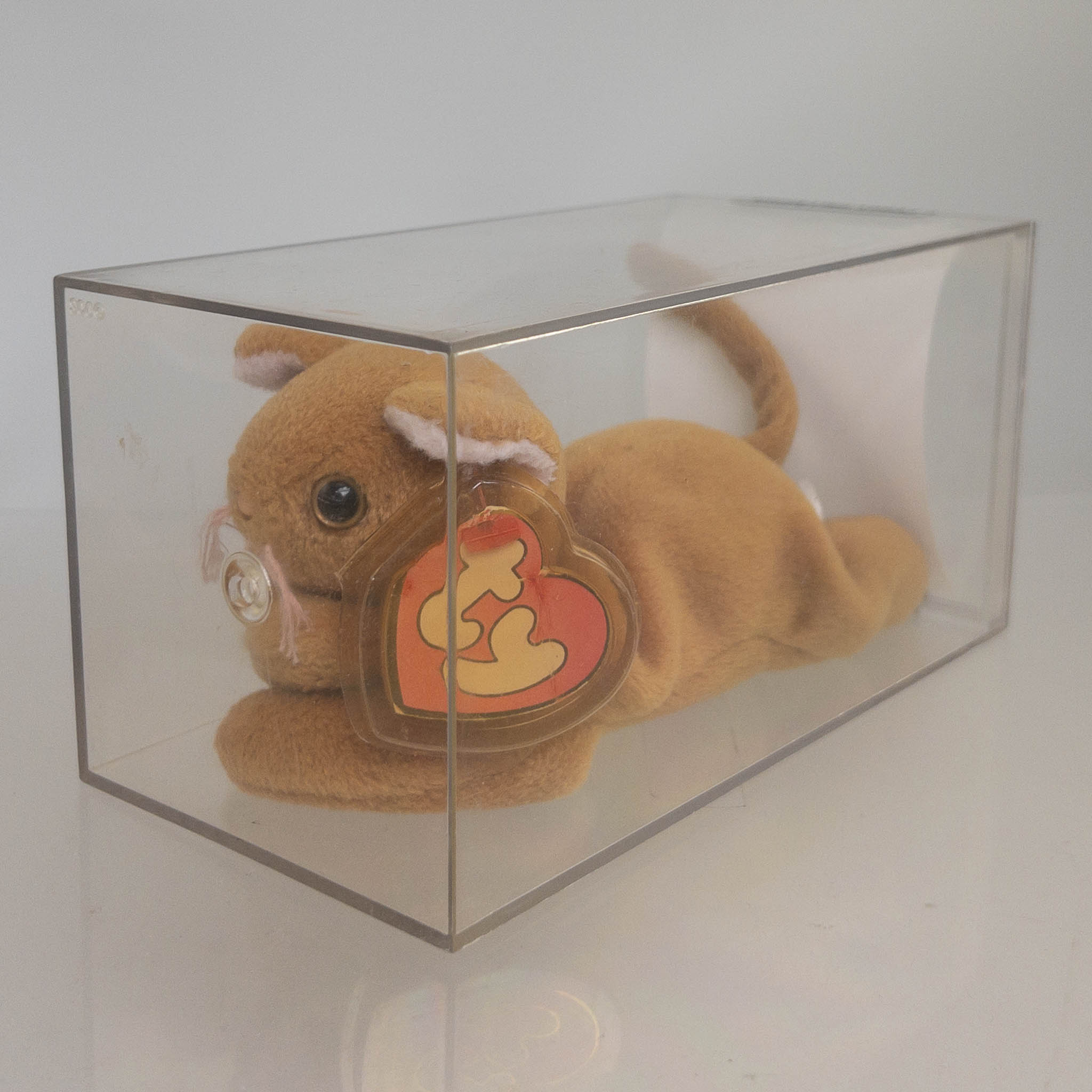 Authenticated TY Beanie Baby - NIP the Cat (All Gold Version) (3rd Gen Hang Tag - Near Mint)