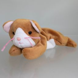 TY Beanie Baby - NIP the Cat (White Face Version) (Mint but No Hang Tag)