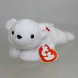 TY Beanie Baby - CHILLY the Bear (3rd Gen Hang Tag - Loose)
