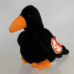 TY Beanie Baby - CAW the Black Crow (3rd Gen Hang Tag - 99% Mint)