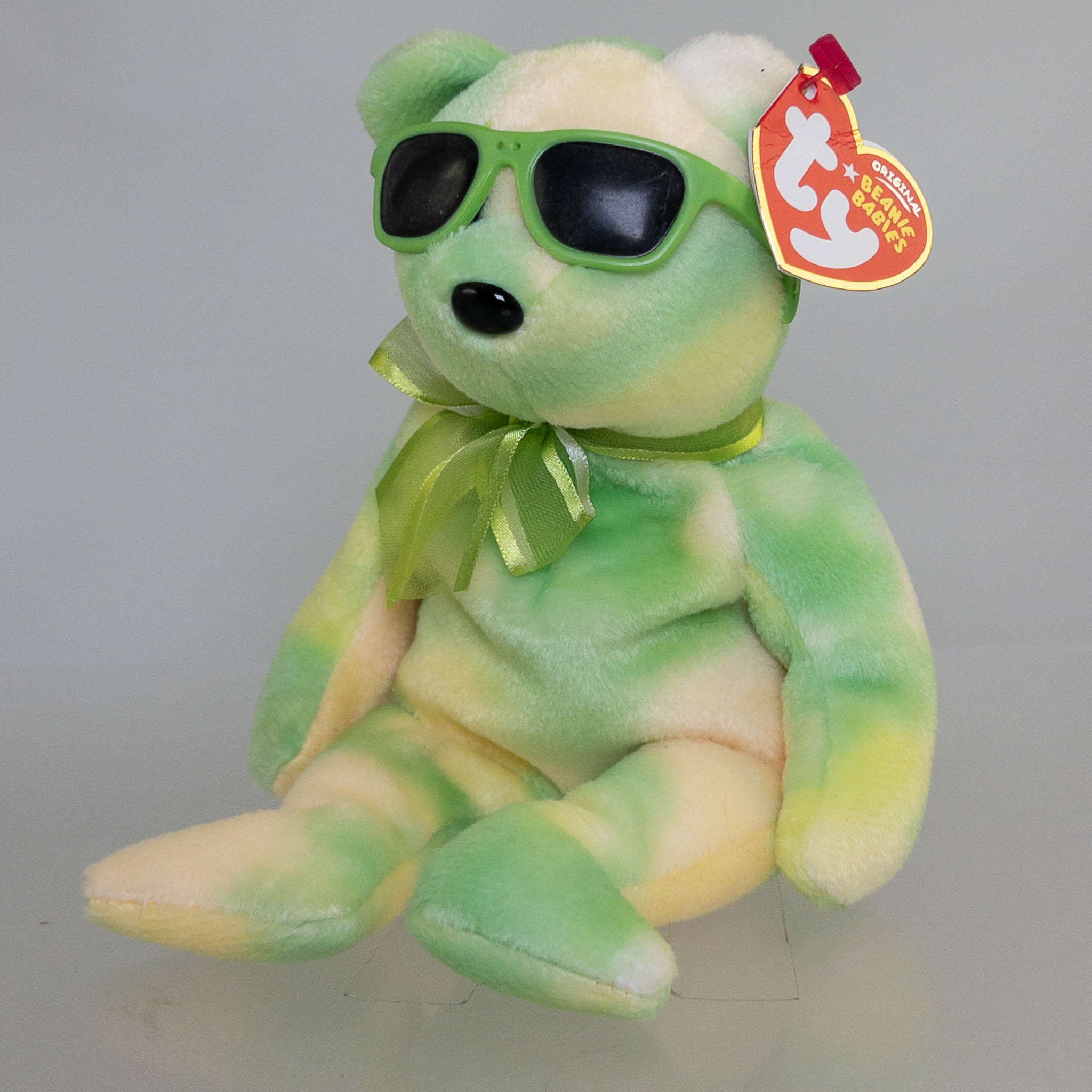 TY Beanie Baby LIME ICE the Bear (Summer Gift Show Exclusive) (8.5
