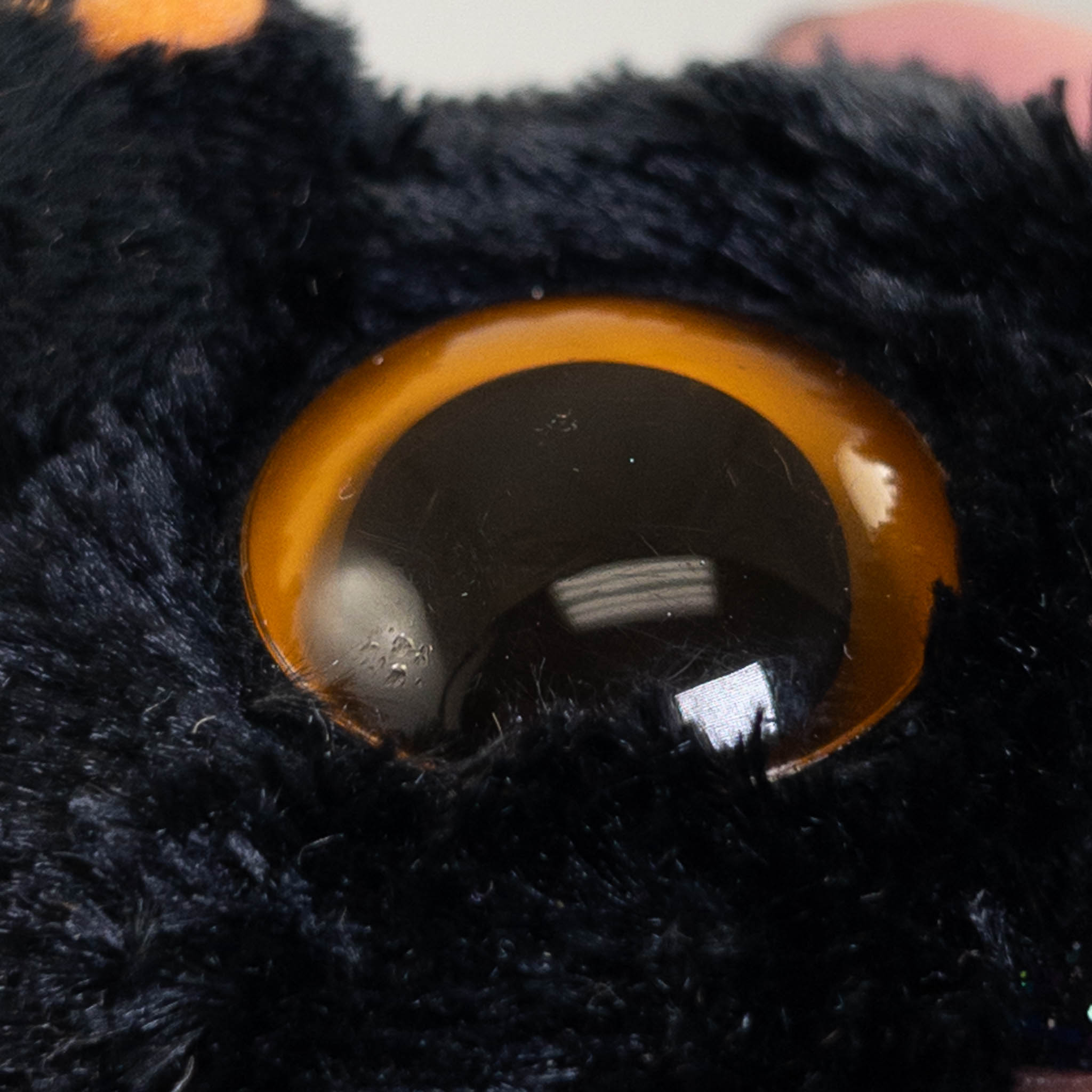 TY Beanie Boos MIDNIGHT the Bat (Solid Eye Color) (Regular Size 6