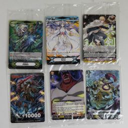 Cardfight!! Vanguard Trading Cards - Lot of 6 Box Topper Promo Cards