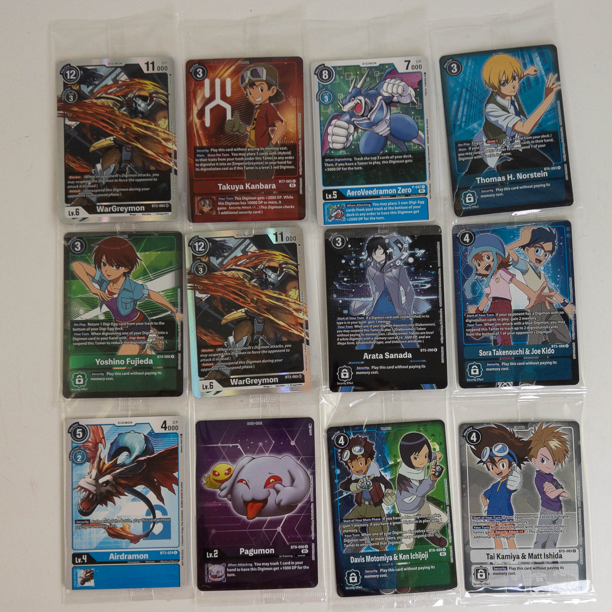 Digimon Trading Cards - Lot of 12 Box Topper Promo Cards: BBToyStore ...