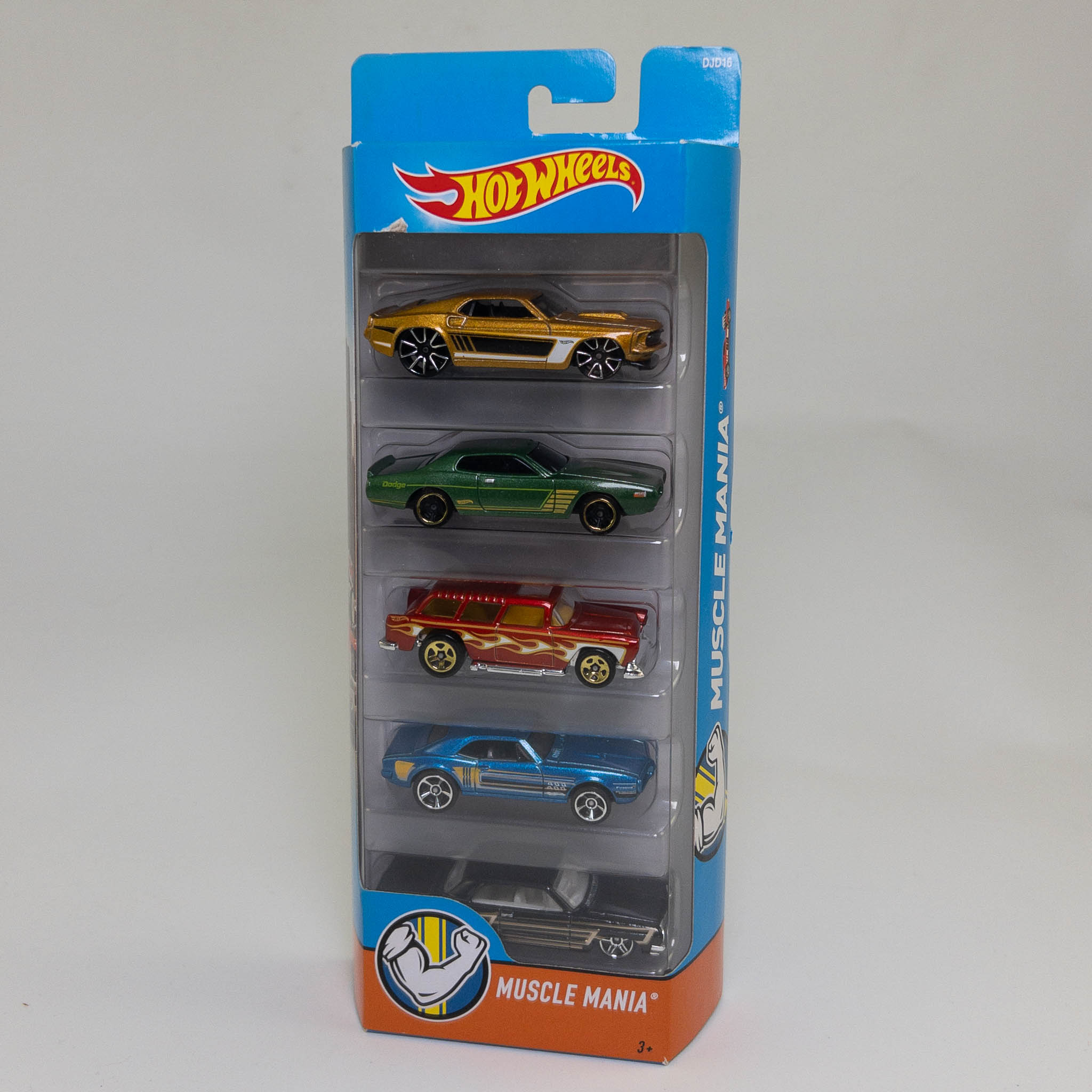 Mattel Hot Wheels 2015 Muscle Mania 5 Pack NON MINT BBToyStore Toys Plush Trading Cards Action Figures Games online retail store shop sale