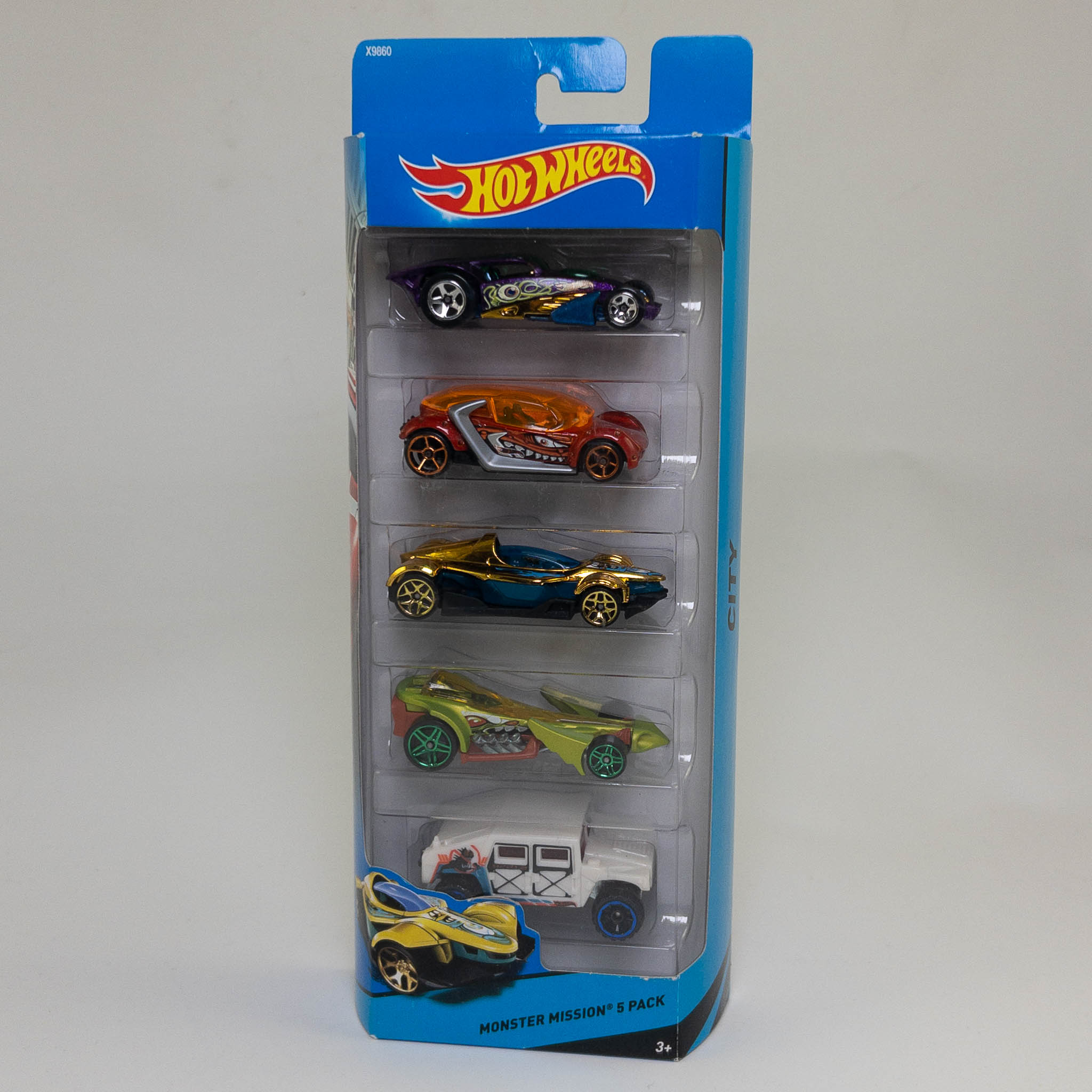 Mattel - Hot Wheels - 2013 Monster Mission 5-Pack *NON-MINT*