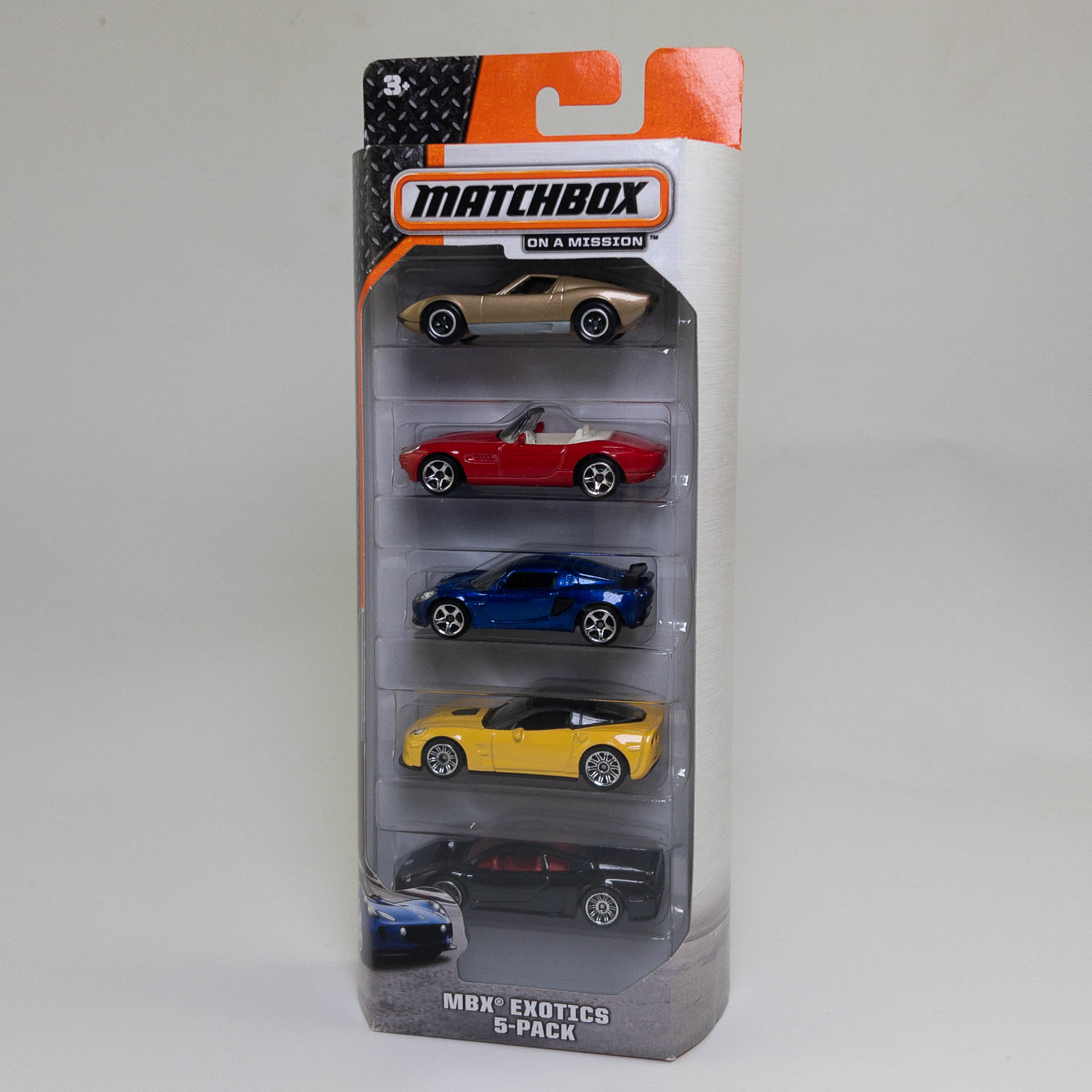 Mattel - Matchbox - 2013 MBX Exotics 5-Pack *NON-MINT*