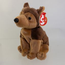 TY Beanie Baby - COURAGE the NYPD Dog (w/Japanese Writing Inside Hang Tag) (6 inch)