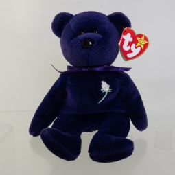TY Beanie Baby - PRINCESS the BEAR (PVC Pellets Tush Tag - Made in Indonesia) CANADIAN