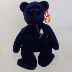 TY Beanie Baby - PRINCESS the BEAR (PVC Pellets Tush Tag - Made in China) MWNMTs