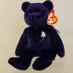 TY Beanie Baby - PRINCESS the BEAR (PE Pellets Tush Tag - Made in Indonesia) CANADIAN