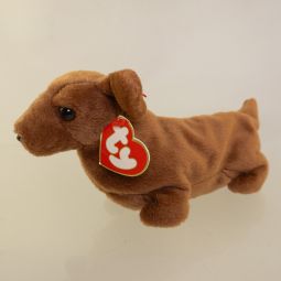 TY Beanie Baby - WEENIE the Dog (3rd Gen Hang Tag - MWNMTs)