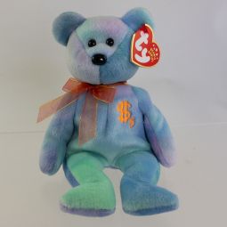 TY Beanie Baby - BILLIONAIRE Bear #5 (Signed by TY Warner #d/769)